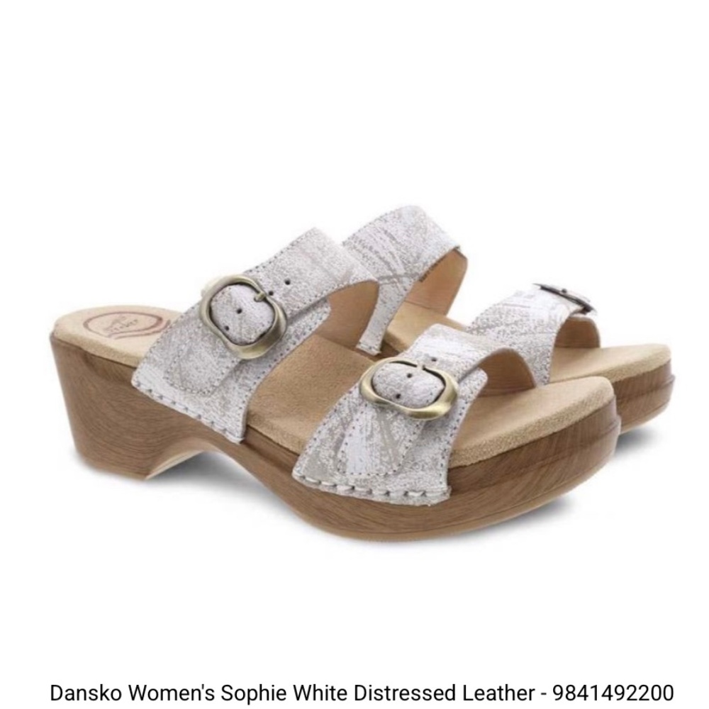 Dansko Sophie wedge slide adjustable sandal sz EU 41, US 10.5 or 11